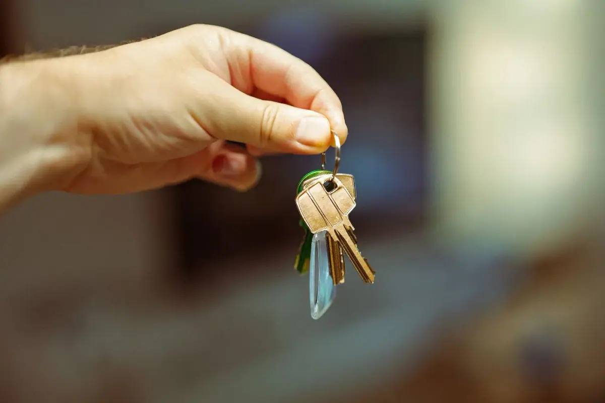 Fresh keys handed over to a Laguna Niguel homeowner